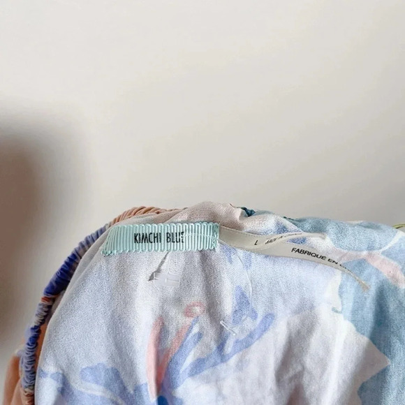 Kimchi Blue  Palm Leaves Romper - Picture 9 of 14